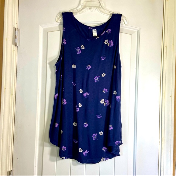 Old Navy Woman’s Sleeveless Blouse Sz Large - Picture 1 of 3